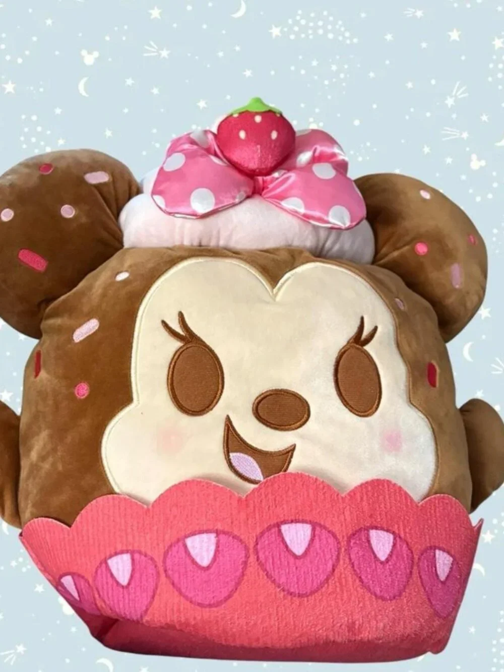 Large Disney Munchlings Minnie Mouse Cupcake backpack